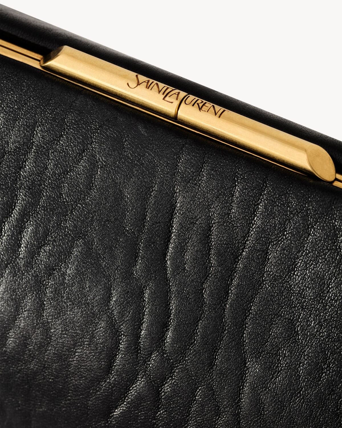 YSL Saint Laurent Clutch Large In Lambskin - Image 5